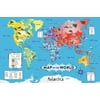 World Map - 36 Piece Jigsaw Puzzle, Travel the seven continents that make up our wonderful world on this jumbo 2 x 3 floor puzzle from Erica Kimball. By White Mountain Puzzles Ship from US