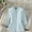 Blue, variant on Women 3/4 Sleeve Lightweight Spring Summer Blazer Jackets