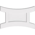 thumbnail image 1 of Ekena Millwork CMP28X18HN 18.62 x 28 in. Rectangle Haven Architectural Grade PVC Contemporary Ceiling Medallion, 1 of 1