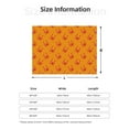 thumbnail image 5 of Yiaed Red Crab Print Blanket Throw Blanket Soft Cozy Flannel Blanket for Home Bed Sofa Couch Chair-50"x40", 5 of 6