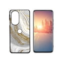 thumbnail image 1 of Compatible with Motorola Edge Plus 2022 Phone Case, White-Golden-Marble-jpg-0-2 Case Men Women, Flexible Silicone Shockproof Case for Motorola Edge Plus 2022, 1 of 1