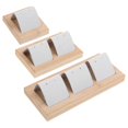thumbnail image 2 of Here's a polished product description for your **3pcs Wooden Earring Holder Stand**:\n\n \n\n**3PCS Wooden Earring Holder Stands – Elegant Jewelry, 2 of 5