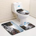 thumbnail image 1 of Juego de alfombras de baño ABPHQTO Acantilados de Valahnukur 3 piezas Contorno y tapa de inodoro, 1 of 2