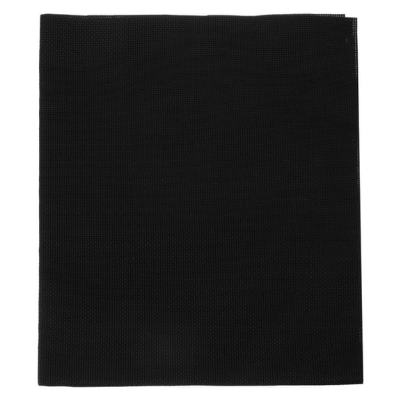 18 Count Cross Stitch Cloth 19"x28", Embroidery Cotton Fabric DIY Cross Stitch for Handmade Needlework Art Crafts Machine Embroidery, Black