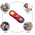 thumbnail image 3 of Enchapado Simple Dimple Fidget Toy Fingertip Spinner Stress Anti Toys (Rojo), 3 of 6