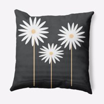 26" x 26" Simply Daisy Daisy May Daisy May Floral Print Decorative Throw Pillow