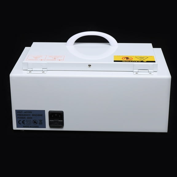 Toolven Sterilizer for Nail Tools with Precision Temperature Control 122-392℉, Large Capacity 0.4 Gallons, Timer Control 0-60 Minutes, Stainless Steel and Iron Build, Safe Overload Protection