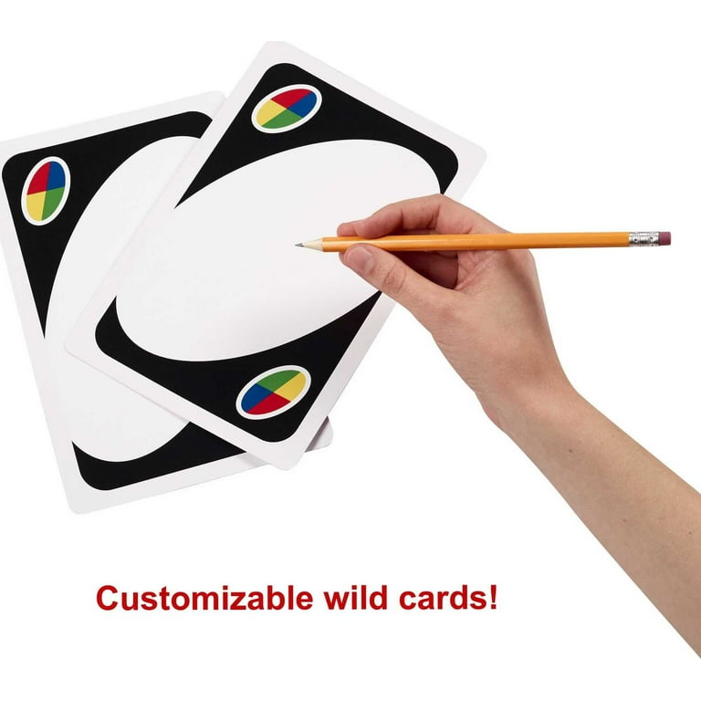 Giant UNO Card Game for Kids, Adults and Family Night, 108 Oversized Cards  for 2-10 Players