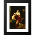 thumbnail image 2 of Luis Monroy 11x14 Black Modern Framed Museum Art Print Titled - Roman Charity (1873), 2 of 5