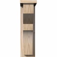 thumbnail image 2 of Ekena Millwork 5 1/2"W x 12"D x 20"H Monterey Smooth Corbel w/Backplate, Douglas Fir, 2 of 9