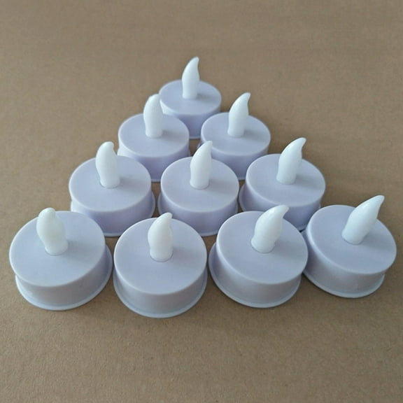 WHAMVOX  12 Pcs Electronic Candle Decoration Light Candles