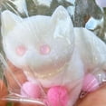 thumbnail image 7 of Cat Taba Squishy,Non-Irritating Soft Squishy Fidget BPA-Free Squeeze Toys, Handmade TPR Squeeze Rebound Toys for Stress Relief Sensory Toys, Squishies for Party Favors Pinch Squishy Toys White, 7 of 7