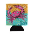 thumbnail image 1 of ""Caroline'S Treasures Coastal Pink Crab Can O Bottle Hugger Bebidas Frías-Koozies Cc"", 1 of 1