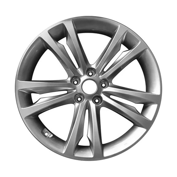 Remanufactured Painted Light Smoked Hypersilver Front Alloy Wheel 19 x 8 529102M120 fits 2009-2012 Hyundai Genesis