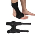 thumbnail image 3 of Graflsoa Universal Foot Drop Brace for Ankle Support, Single Unit, Sponge Material, Black, Foot Arch Corrector for Inversion/Eversion, Lightweight Foot Orthosis, 3 of 7