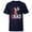 Navy, variant on Disney Minnie Mouse 2024 Graduation Class of ’24 Rad Grad - Short Sleeve T-Shirt for Kids - Customized-Athletic Heather