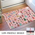 thumbnail image 3 of Pink Christmas Nutcracker Pattern Door Rugs,Washable Non Slip Door Mats Indoor,Decorative Door Mats,Entry Mat Indoor for Entrance,Bedroom,Kitchen,Bathroom,16"x24", 3 of 6
