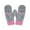 Grey, variant on Knit Mittens With Heart Design Touchscreen Finger Tips Warm Winter For And Girls, Red
