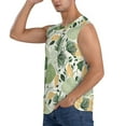 thumbnail image 3 of Kdxio Hawaiian Style for Men's Muscle T-shirt,Sleeveless for Workout Running Athletic Gym Lounge Casual, 3 of 7