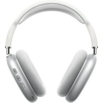Aictoe Pro Wireless Headphones Bluetooth Active Noise Canceling over Ear Headphones with Microphones Hifi Audio for iOS/Android-Sliver