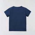 thumbnail image 4 of Gyexs Boys Shirts Size 6-7 Boy Shirts Cute Summer Design Cotton Graphic Tee Hawaiian Beachwear Tee Tops (Child, Navy, 6-7 Years), 4 of 6