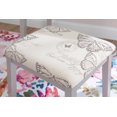 thumbnail image 3 of Joanna Butterfly Bench Vanity Set in Silver, 3 of 9