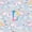 Blue D, variant on Feelyou Cute Unicorn L Initial Twin Comforter Sets for Kids, Cartoon Monogram Bedding Set, Blue Multicolor, Colorful Stars Reversible, 2pcs