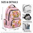 thumbnail image 7 of Aplkyhs Backpack for Students 12-18 Durable Lightweight School Bag 17 Inch Large Capacity Bookbag for Middle High School Teens Cute Axolotl Sunflower, 7 of 7