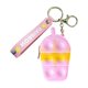 thumbnail image 1 of Helado Push Bubble Monedero Impermeable Silicona Descompresión Juguete Extrusión Burbuja Llavero Para Adultos Niños seitruly AP007567-02, 1 of 6