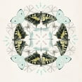 thumbnail image 2 of Parker, Jennifer Paxton 12x12 White Modern Wood Framed Museum Art Print Titled - Butterfly Mandala I, 2 of 4