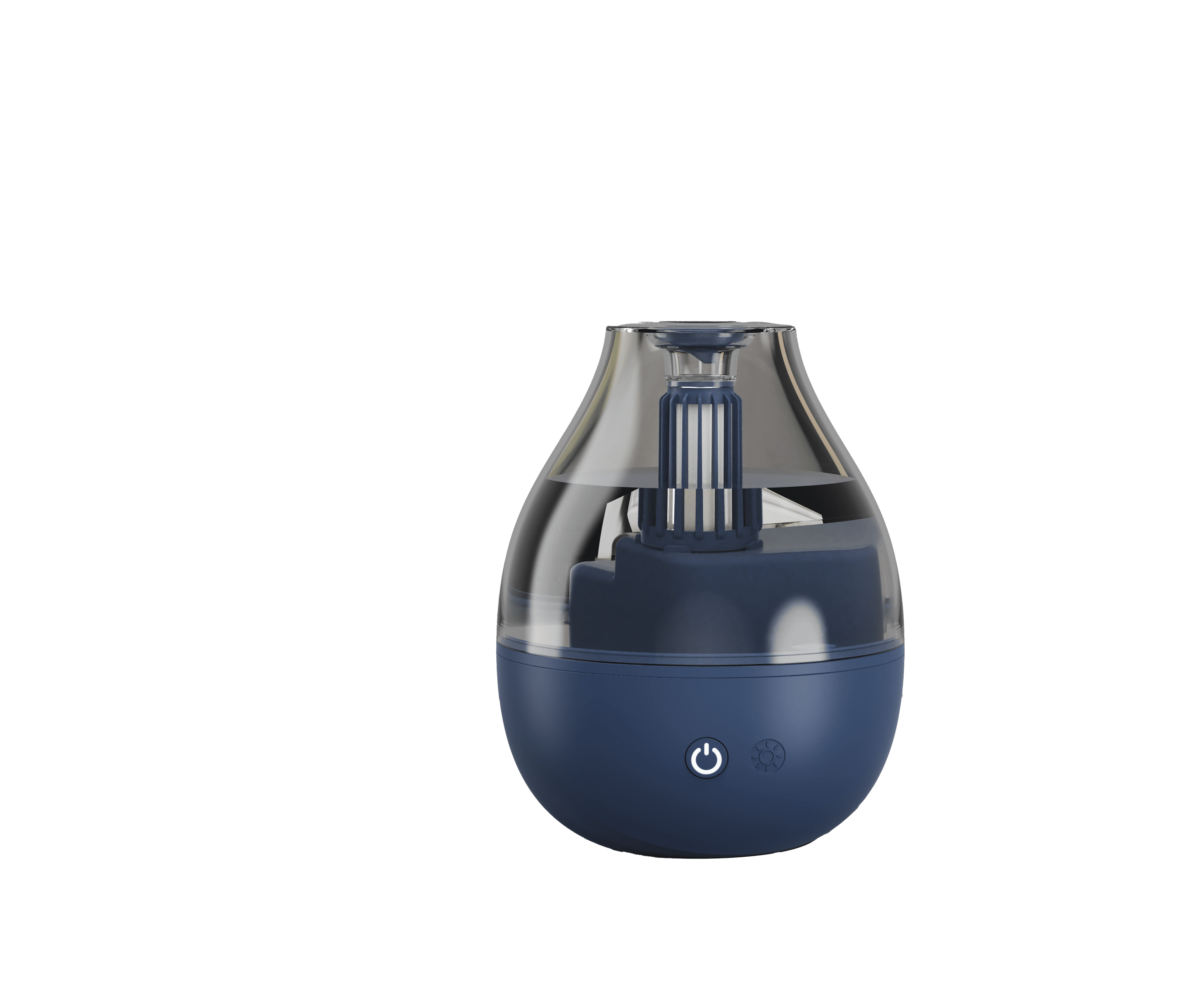 Mainstays Ultrasonic Cool Mist Humidifier with Aroma, 230013-12, Blue, coverage area:219 sq ft.