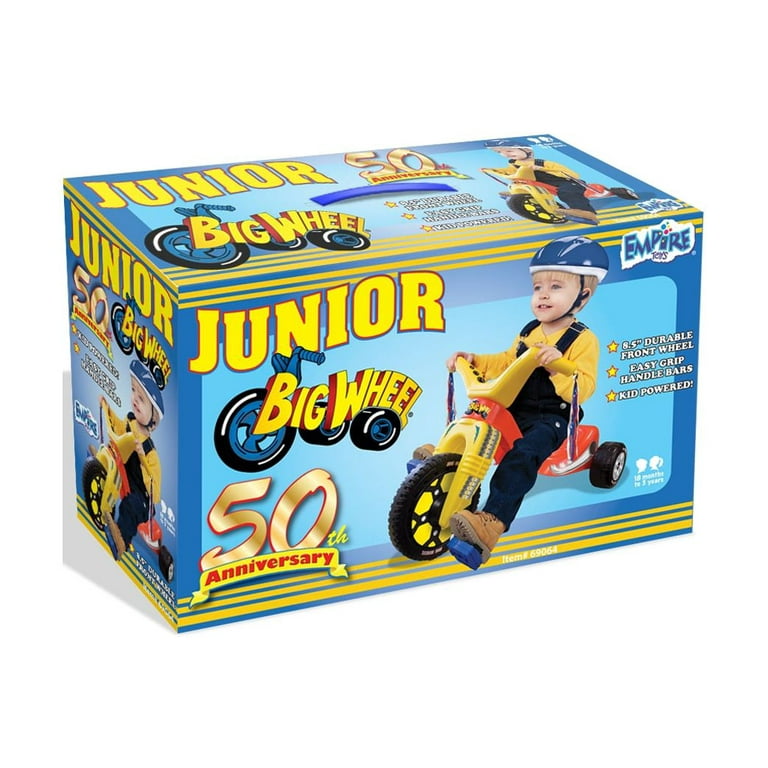 Big Wheel Junior 50th Anniversary Kids Pedal Riding Inch Trike