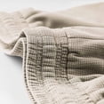 thumbnail image 3 of EOYWHK Mens Work Shorts with Pockets Drawstring Waffle Work Shorts for Men Soft Lightweight Breathable Quick Dry Shorts for Men Khaki, Size L, 3 of 9