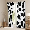 thumbnail image 3 of Homewish Fashion Cow Print Curtains Pack of 2 (42x84 Each), White Black Polkadots Curtains Blackout, Teens Kids Boys Girls Bedroom Curtains, Curtains Blackout Home Decor, 3 of 6