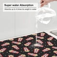 thumbnail image 5 of Vsdgher Popcorn Dish Drying Mat Super Absorbent Drying Mat Large Dish Drying Mats for Kitchen Counter Kitchen Drying Mat 24" x 18", 5 of 7