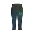 thumbnail image 5 of DDAPJ pyju Women's Capri Leggings 2025 Fashion 3D Graphic Print Yoga Running Pants Buttery Soft Stretch Casual Summer Capris Clearance Sale Multicolor XL, 5 of 6