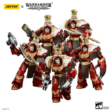 JOYTOY Warhammer 40,000 Thousand Sons Sekhmet Terminator Cabal 5PCS Warhammer 40K Collection Model