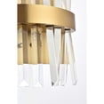 thumbnail image 5 of Serephina 8 inch crystal bath sconce in satin gold, 5 of 8