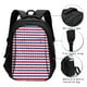 thumbnail image 3 of Easygdp Stars And Stripes Mochila para Laptop de Viaje con Puerto USB, Mochila para Laptop con Puerto de Carga USB para Mujeres y Hombres, 3 of 7