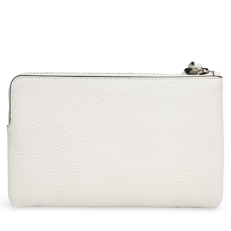 Coach Women's Large Corner Zip Wristlet with Strawberry Graphic