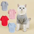 thumbnail image 5 of Ympkerial Dog Hoodies for Small Dogs Warm Puppy & Kitten Sweatshirt Knitwear Pet Winter Clothing Grey Cozy Fleece Pullover with Hood Casual Everyday Wear, 5 of 5