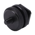 thumbnail image 4 of Flash Shoe Mount Adapter, 1/4in Thread Camera Cold Shoe Adapter Mount Rustproof Non Slip Anodic Oxidation Aluminium Alloy  For Shooting, 4 of 8