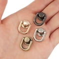 thumbnail image 4 of Hardware Accessorie Bag Screw Nail Bag Snap Leather Craft Metal Bag Rivet Nail Buckle Studs Button Handbag Belt Connector SILVER, 4 of 8