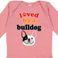 thumbnail image 4 of Inktastic French Bulldog Gift Boys or Girls Long Sleeve Baby Bodysuit, 4 of 5