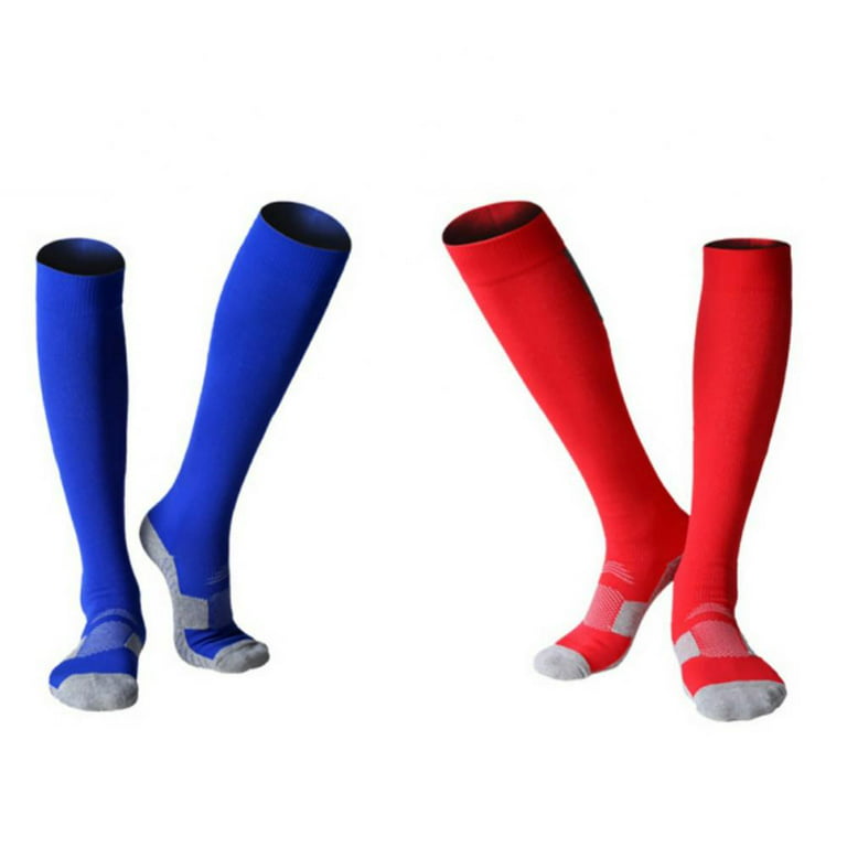 5 Pair Long Athletic Football / Soccer Socks, Sport Tube Socks, Over the  Knee High Cotton Socks,Over Calf Socks