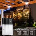 thumbnail image 2 of Luz LED de pared Kadision 13W 5000K con fotocelda, IP65, paquete de 2, 2 of 7