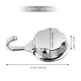 thumbnail image 3 of ifundom Wall Mounted Hooks ABS Strong Adhesion Traceless for Bathroom Kitchen Home Organization, 3 of 6