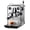 Metallic Silver, variant on Gemilai G3006 Owl 15-Bar Semi-Auto Espresso Machine, Dual Display, Milk Frother, 57oz Tank, Stainless Steel Coffee Maker