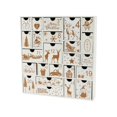 thumbnail image 3 of Abbracc Advent Calendar Layout Winter for Kids Adults Empty Advent Calendar Gift Box White, 3 of 9