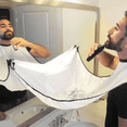 thumbnail image 2 of 1PCS-Shaving Apron,Beard Hair Catcher for Men Shaving&Trimming Beard Cape Grooming Cloth Waterproof with Suction Cup A, 2 of 4